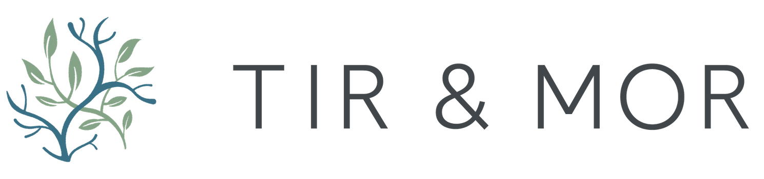 The logo for Tir & Mor